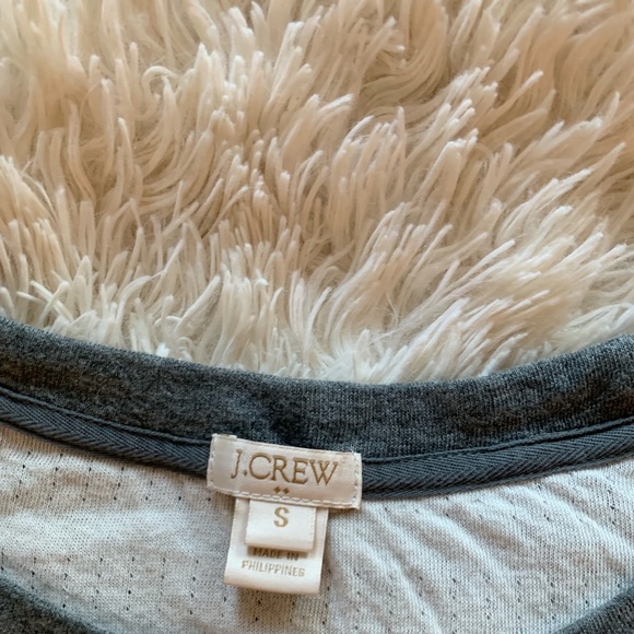 j crew top cushioned sleeves - Picture 2 of 2